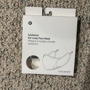 Lululemon White Face Mask